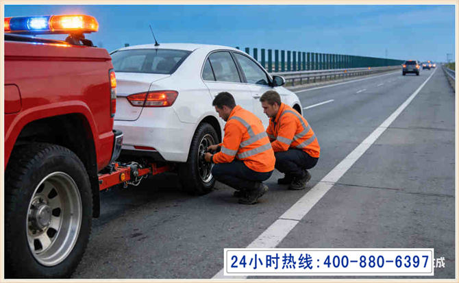 龙沙汽车救援道路救援